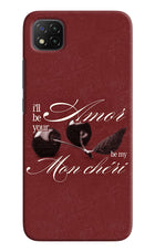 Velvet Cherry Poco C3 Hard Case Back Cover by Casekaro