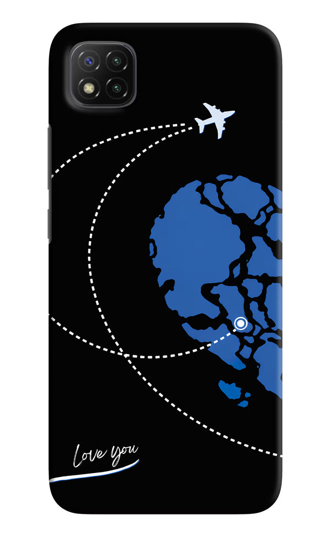 Love Orbit Poco C3 Hard Case Back Cover by Casekaro