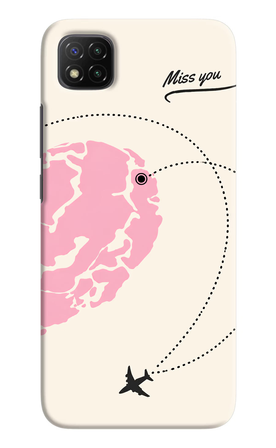 Miss Orbit Poco C3 Back Cover, Hard case