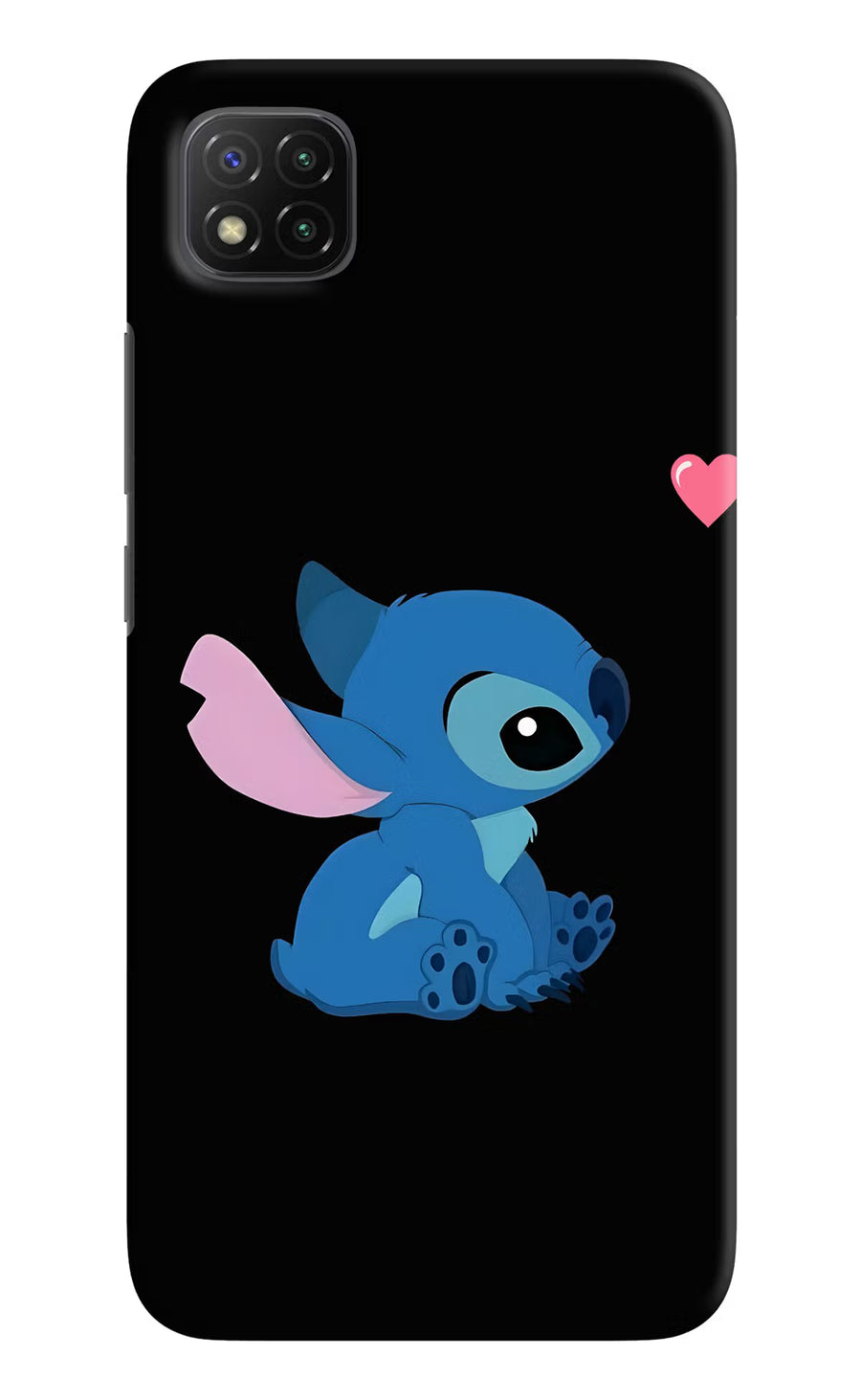 Stitch Crush Poco C3 Back Cover, Hard case