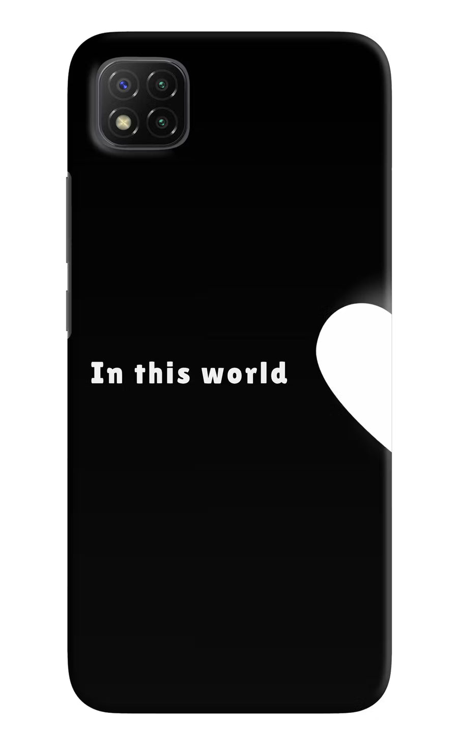 This World Poco C3 Back Cover, Hard case