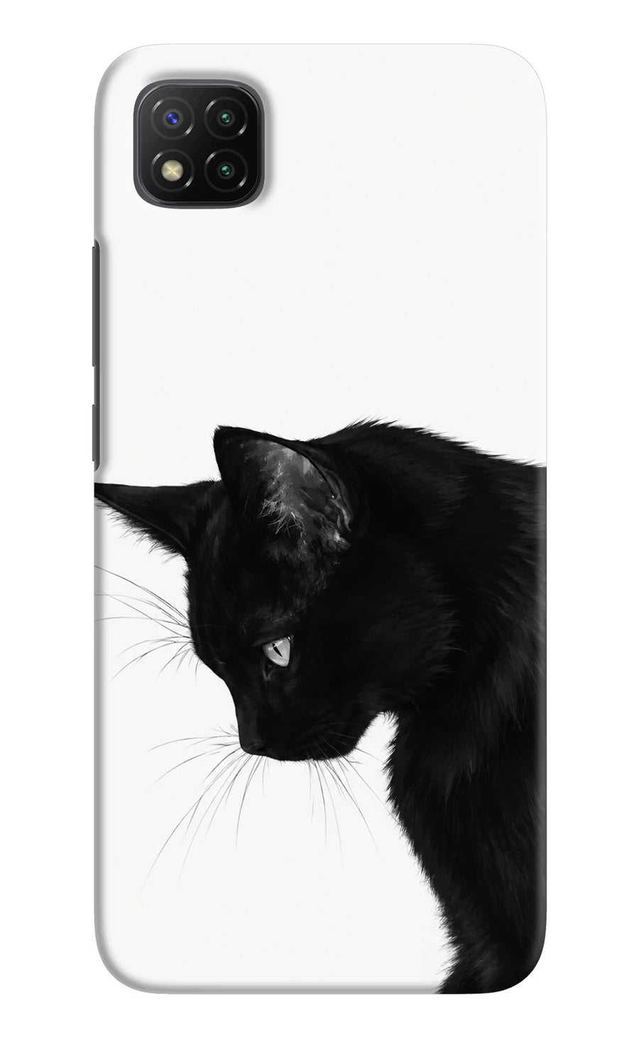 Shadow Gaze Poco C3 Back Cover, Hard case