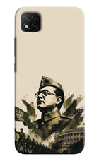 Netaji Rising Poco C3 Hard Case Back Cover by Casekaro