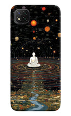 Space Monk Poco C3 Back Cover