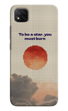 Pixel Sun Poco C3 Back Cover