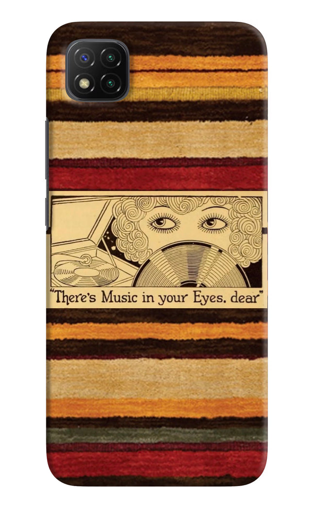 Vinyl Stripes Poco C3 Hard Case Back Cover by Casekaro
