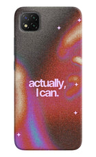 Pink Aura Poco C3 Back Cover