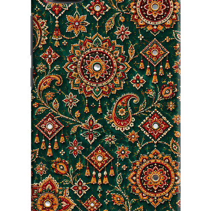 Green Pataka Poco C3 Back Cover