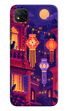 Lantern Lane Poco C3 Hard Case Back Cover by Casekaro
