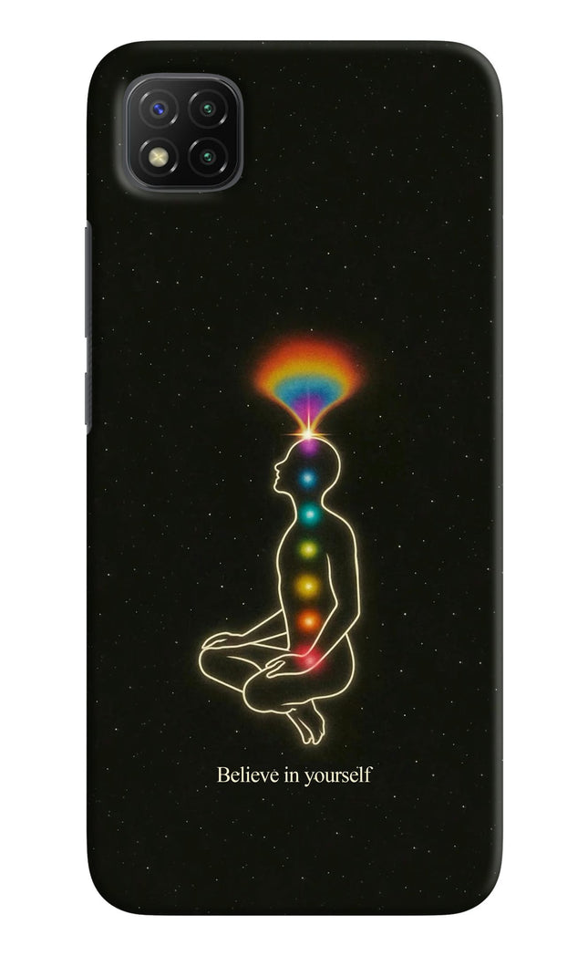 Believe in yourself Poco C3 Hard Case Back Cover by Casekaro