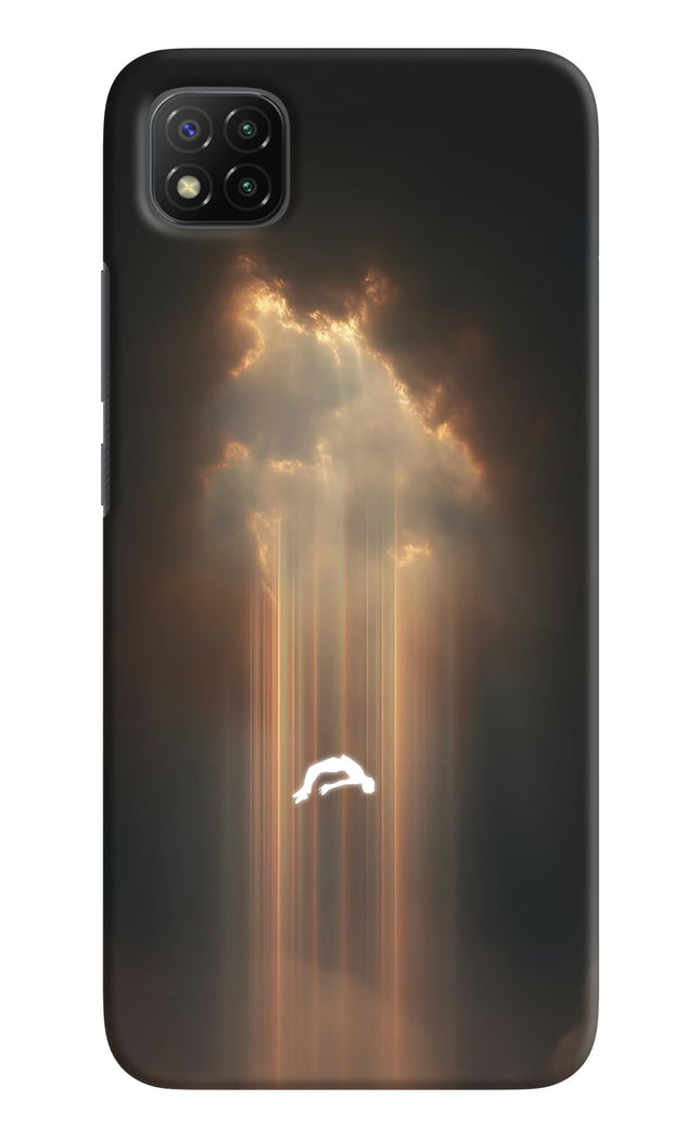 Heavenly Beam Poco C3 Hard Case Back Cover by Casekaro