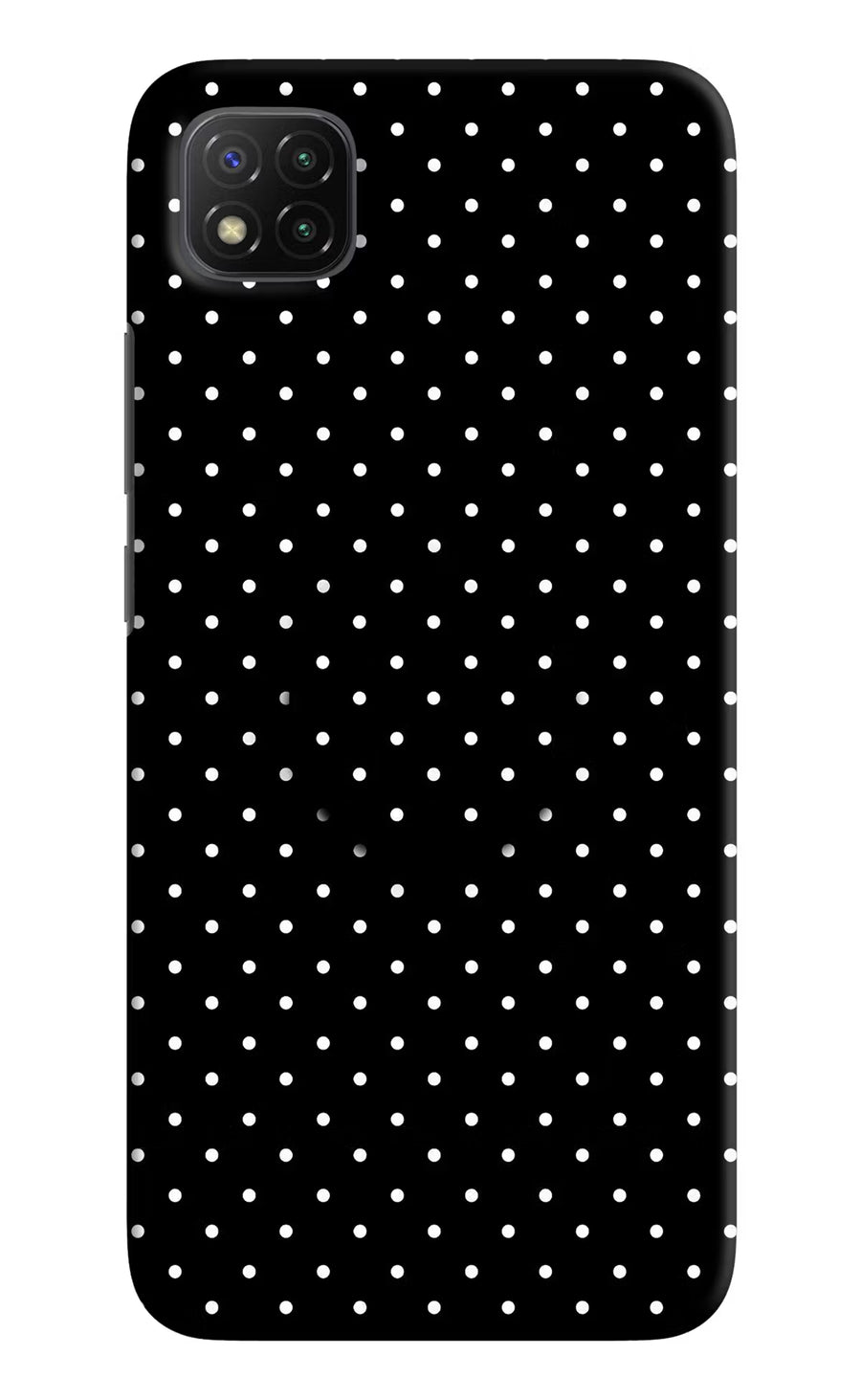 White Dots Poco C3 Pop Case, Hard case