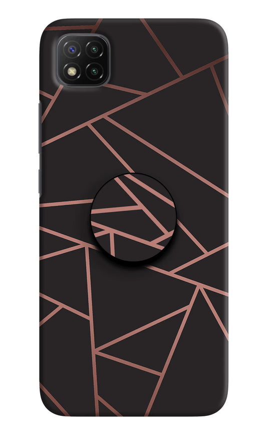 Geometric Pattern Poco C3 Pop Case by Casekaro