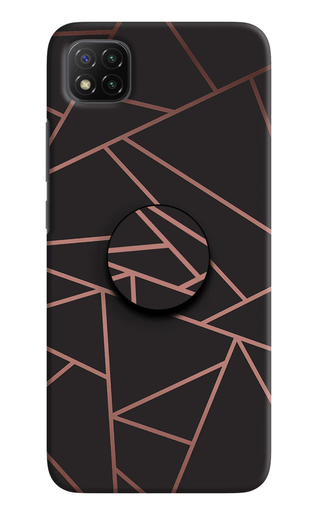 Geometric Pattern Poco C3 Pop Case by Casekaro