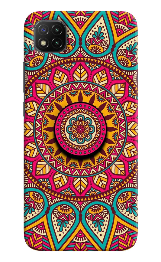 Mandala Poco C3 Pop Case by Casekaro