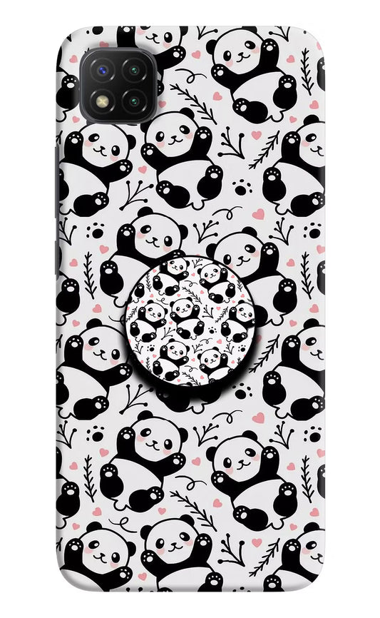 Cute Panda Poco C3 Pop Case by Casekaro