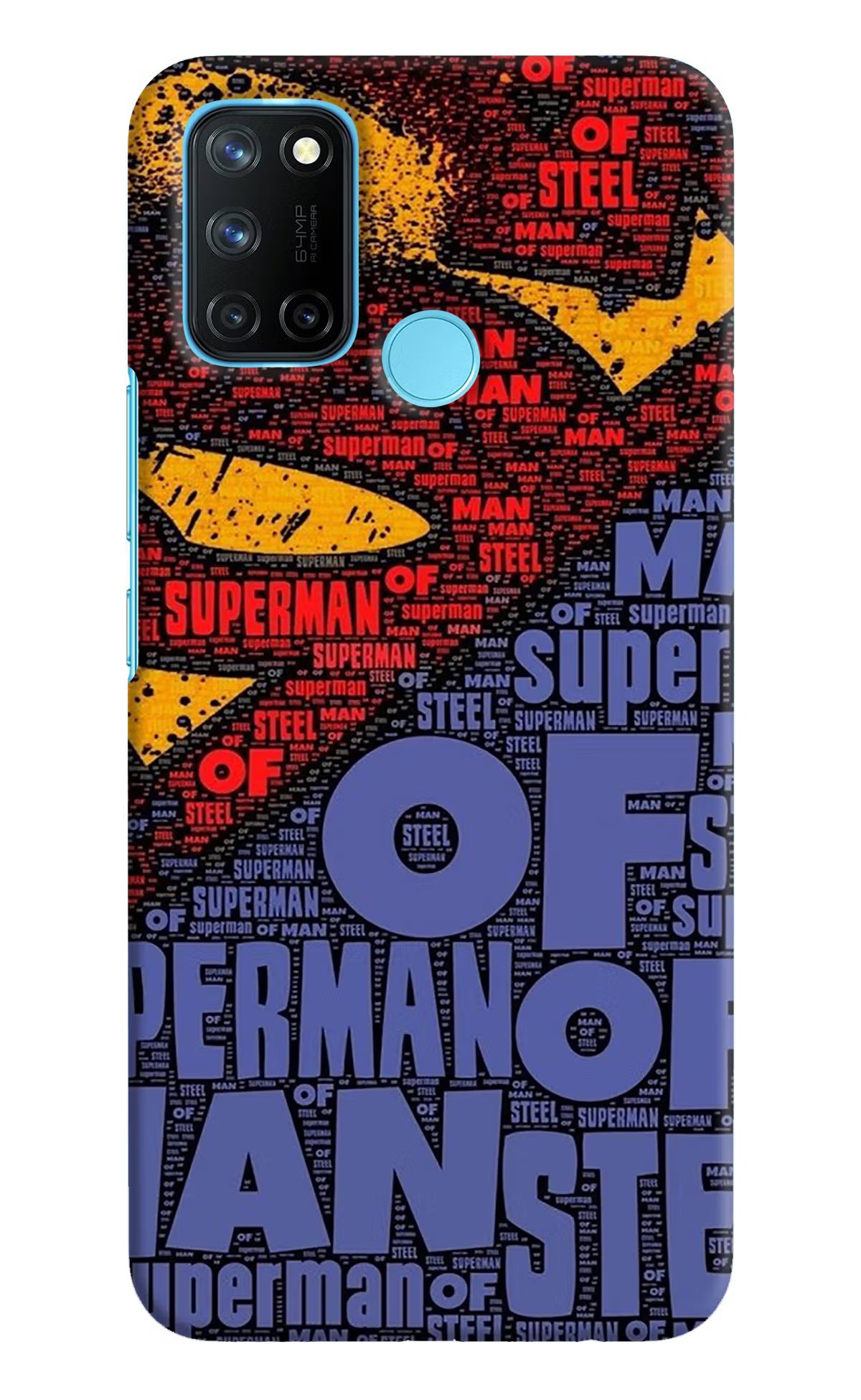 Superman Realme C17/Realme 7i Hard Case Back Cover by Casekaro