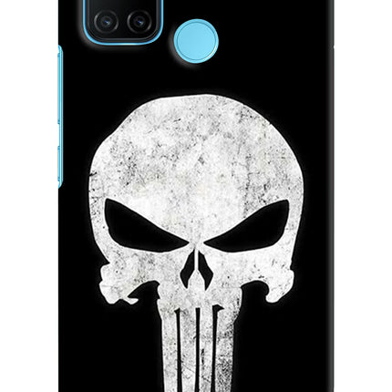 Punisher Skull Realme C17/Realme 7i Hard Case Back Cover by Casekaro