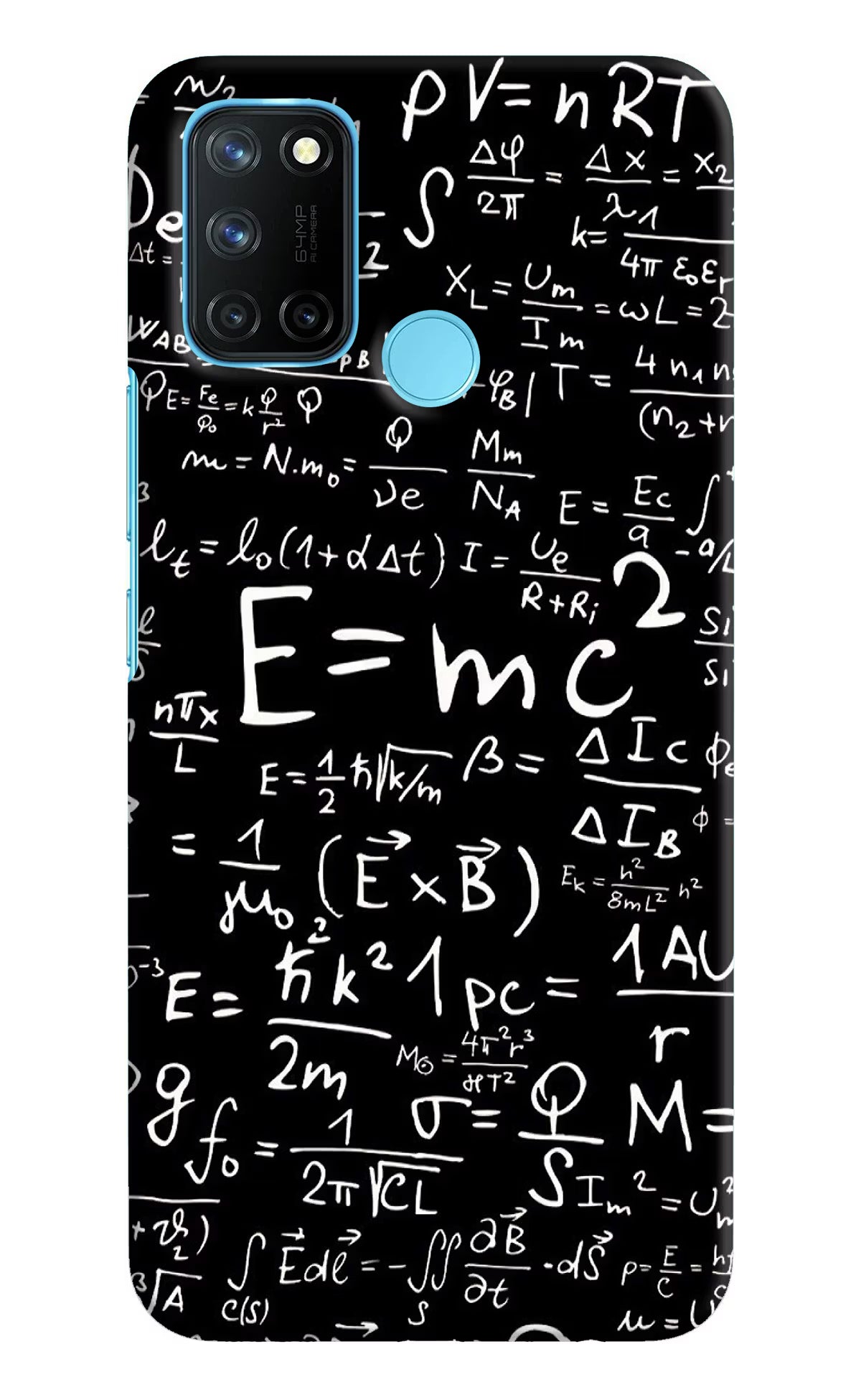 Physics Formula Realme C17/Realme 7i Hard Case Back Cover by Casekaro