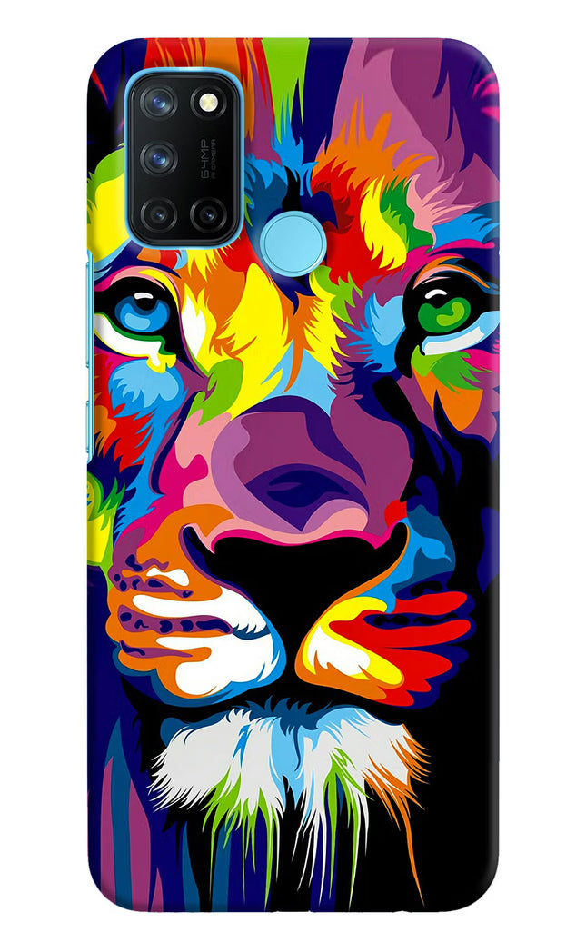 Lion Realme C17/Realme 7i Hard Case Back Cover by Casekaro