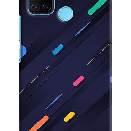 Abstract Design Realme C17/Realme 7i Hard Case Back Cover by Casekaro