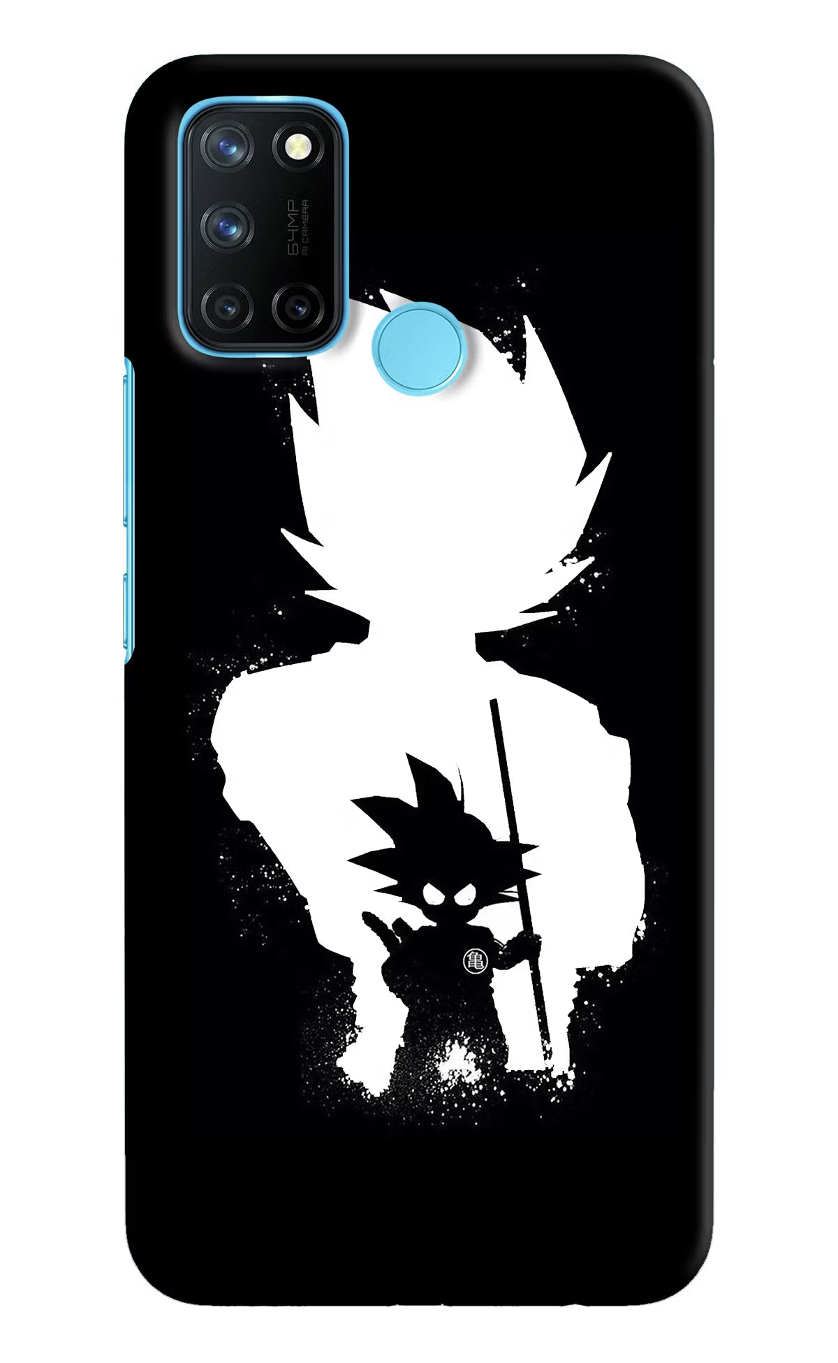 Goku Shadow Realme C17/Realme 7i Hard Case Back Cover by Casekaro