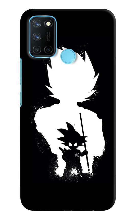 Goku Shadow Realme C17/Realme 7i Hard Case Back Cover by Casekaro