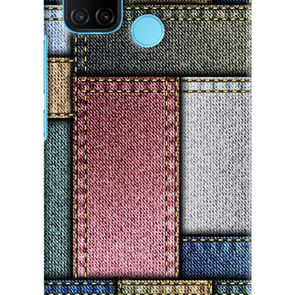 Multicolor Jeans Realme C17/Realme 7i Hard Case Back Cover by Casekaro