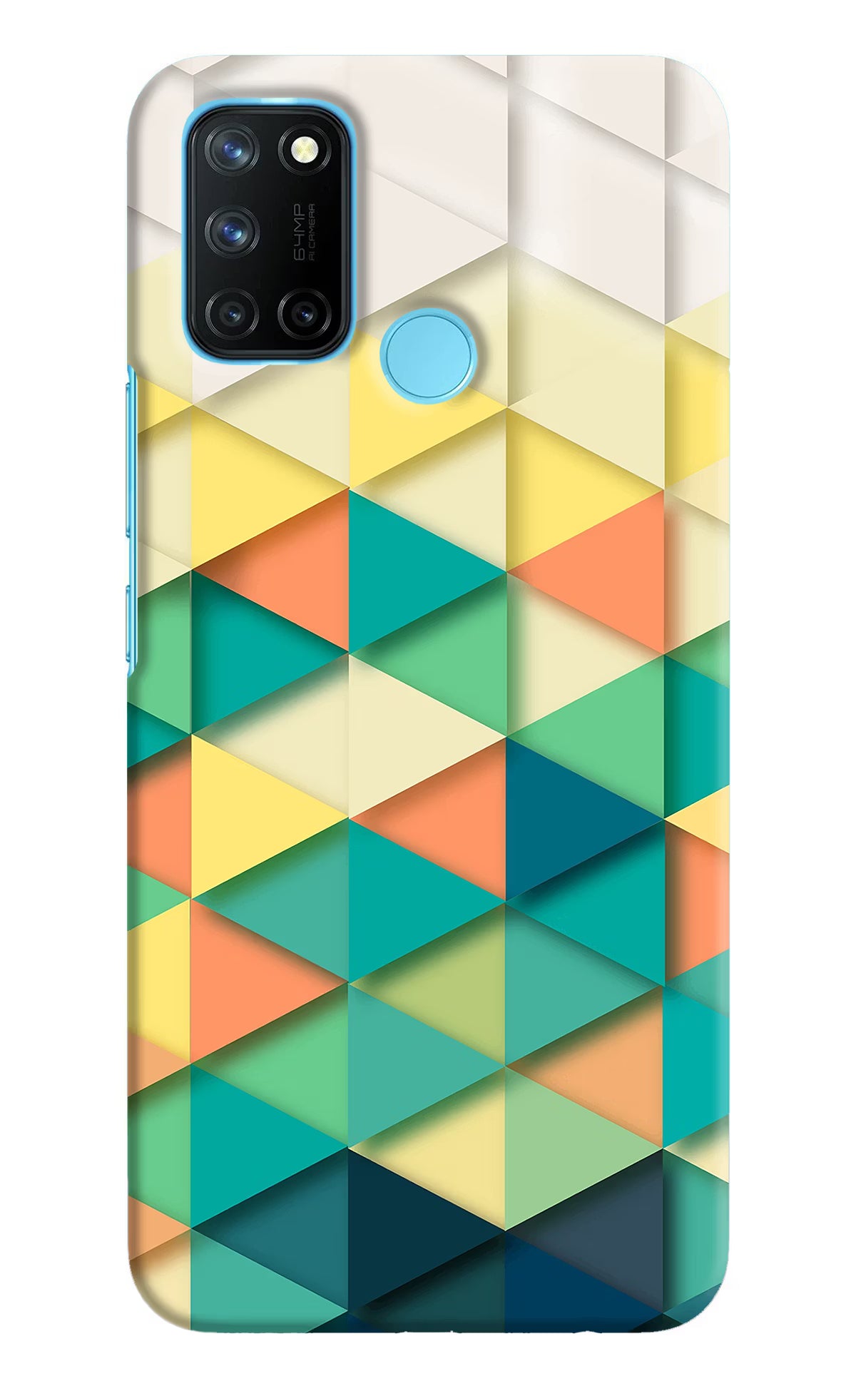 Abstract Realme C17/Realme 7i Hard Case Back Cover by Casekaro