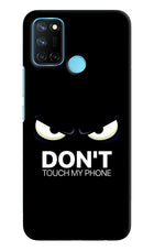 Don'T Touch My Phone Realme C17/Realme 7i Hard Case Back Cover by Casekaro