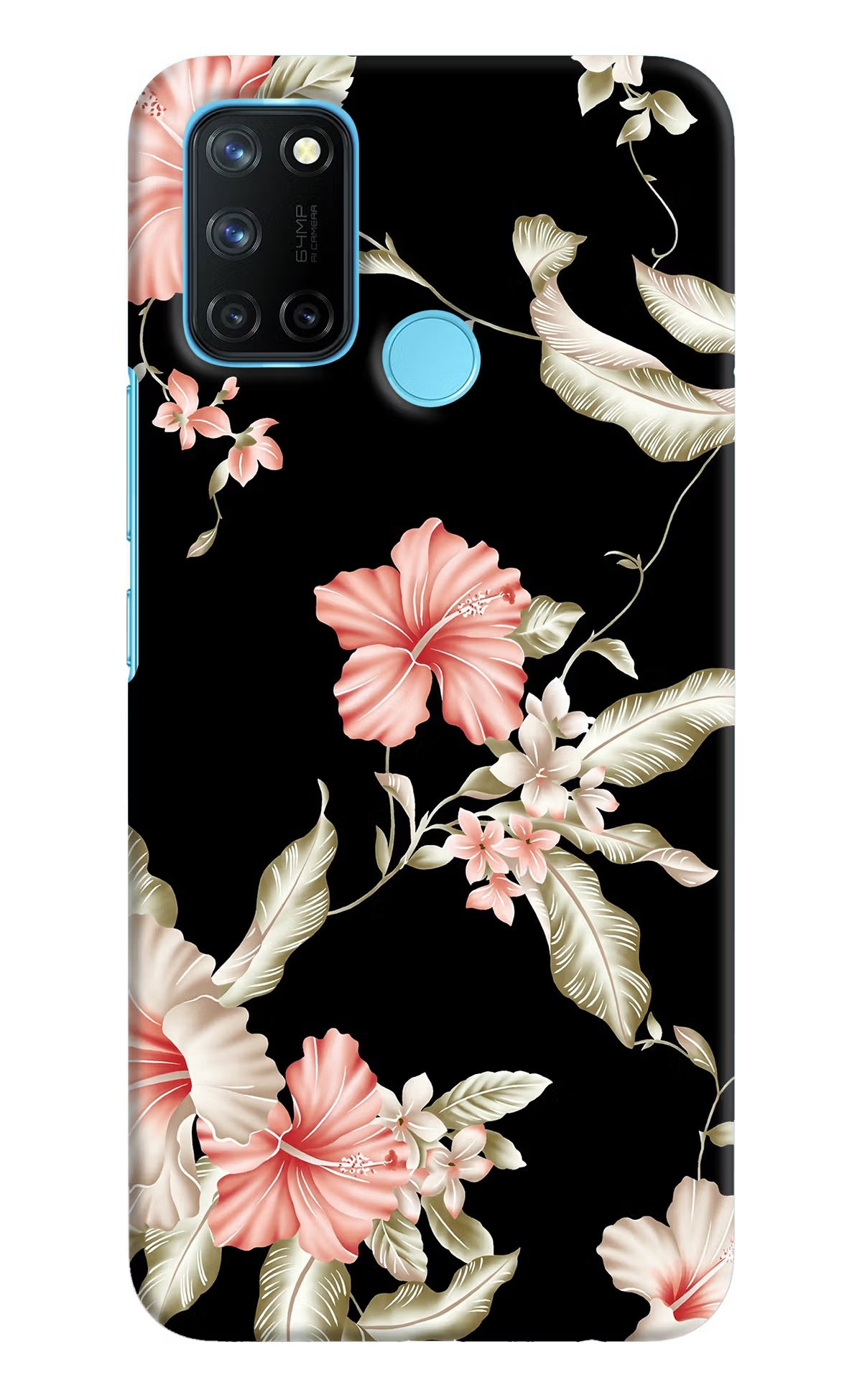 Flowers Realme C17/Realme 7i Hard Case Back Cover by Casekaro
