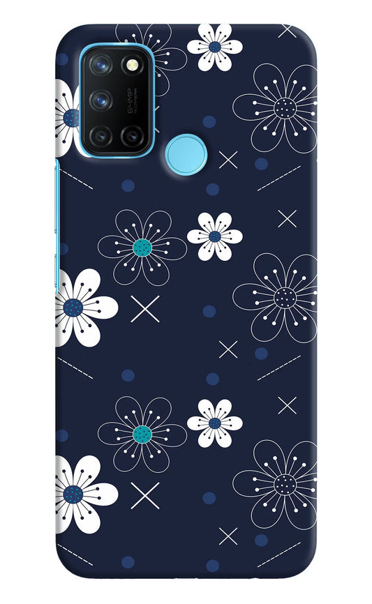 Flowers Realme C17/Realme 7i Hard Case Back Cover by Casekaro