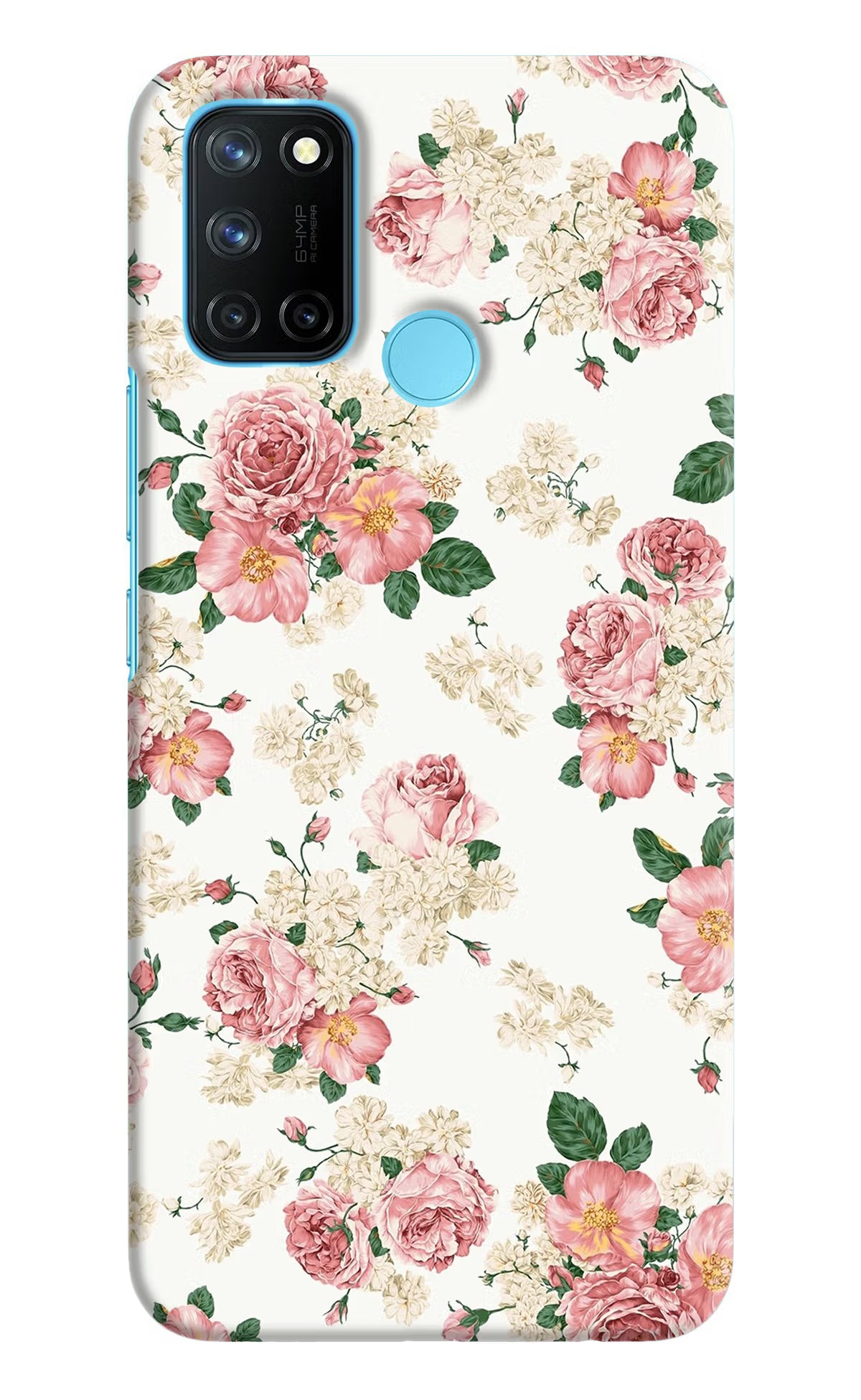Flowers Realme C17/Realme 7i Hard Case Back Cover by Casekaro