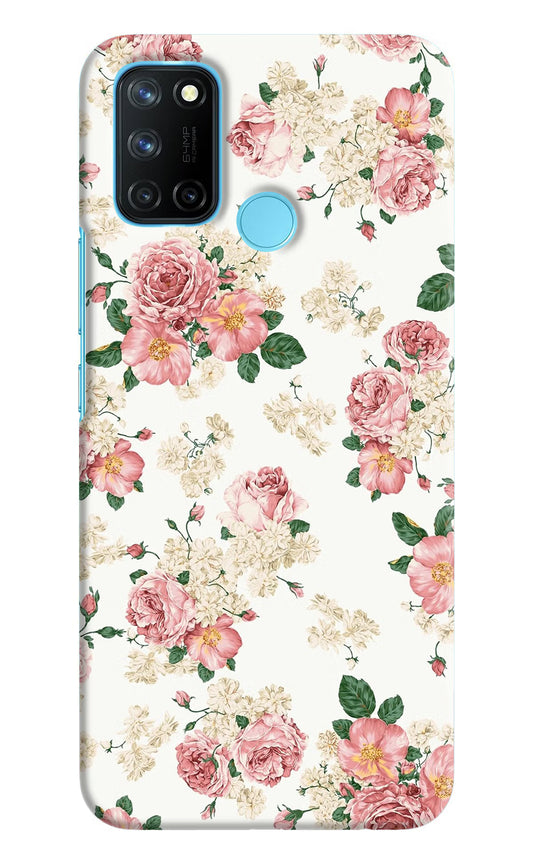 Flowers Realme C17/Realme 7i Hard Case Back Cover by Casekaro