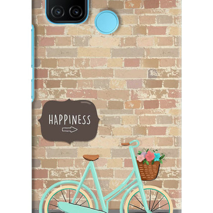 Happiness Artwork Realme C17/Realme 7i Hard Case Back Cover by Casekaro