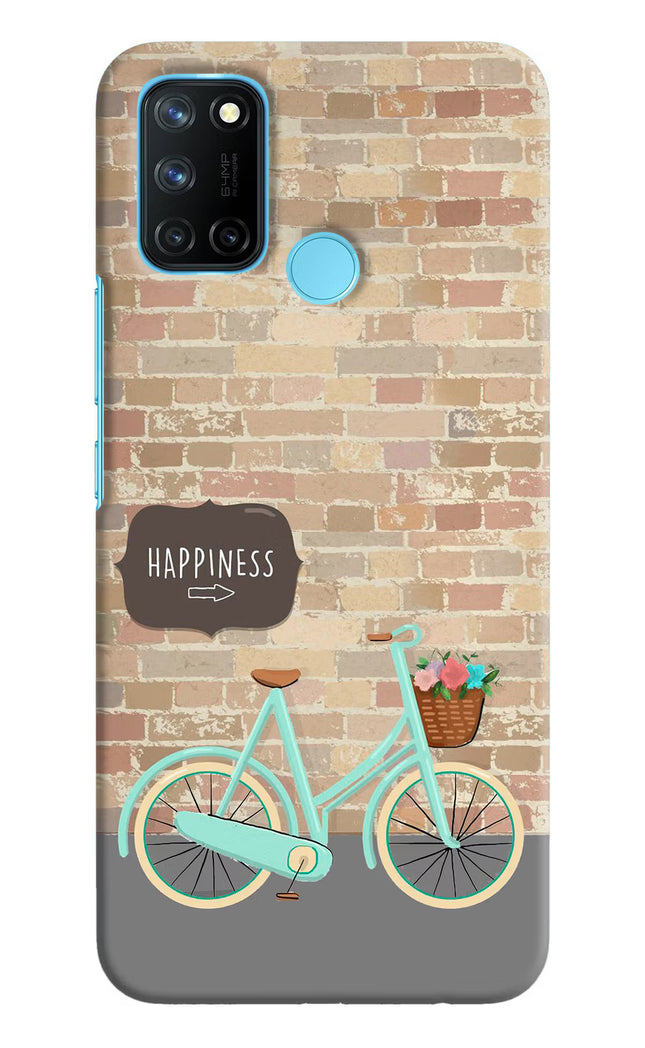 Happiness Artwork Realme C17/Realme 7i Hard Case Back Cover by Casekaro