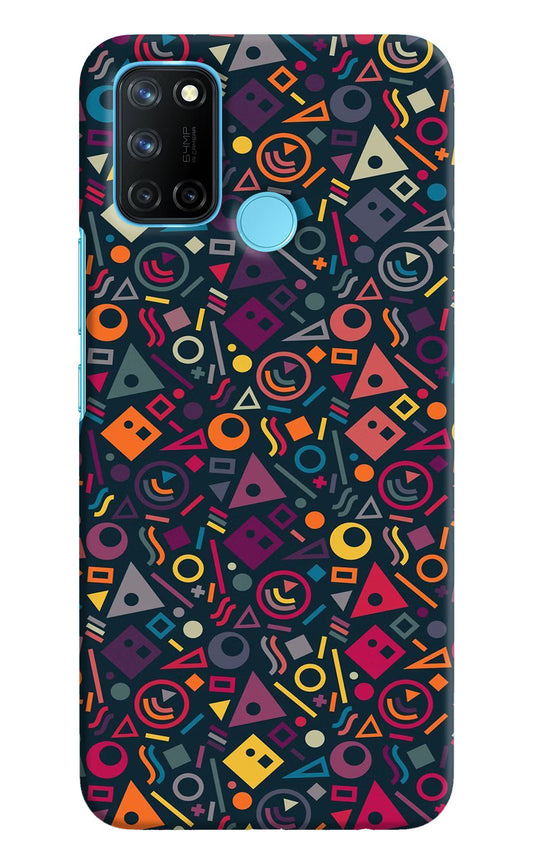 Geometric Abstract Realme C17/Realme 7i Hard Case Back Cover by Casekaro