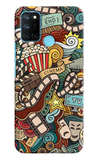 Cinema Abstract Realme C17/Realme 7i Hard Case Back Cover by Casekaro
