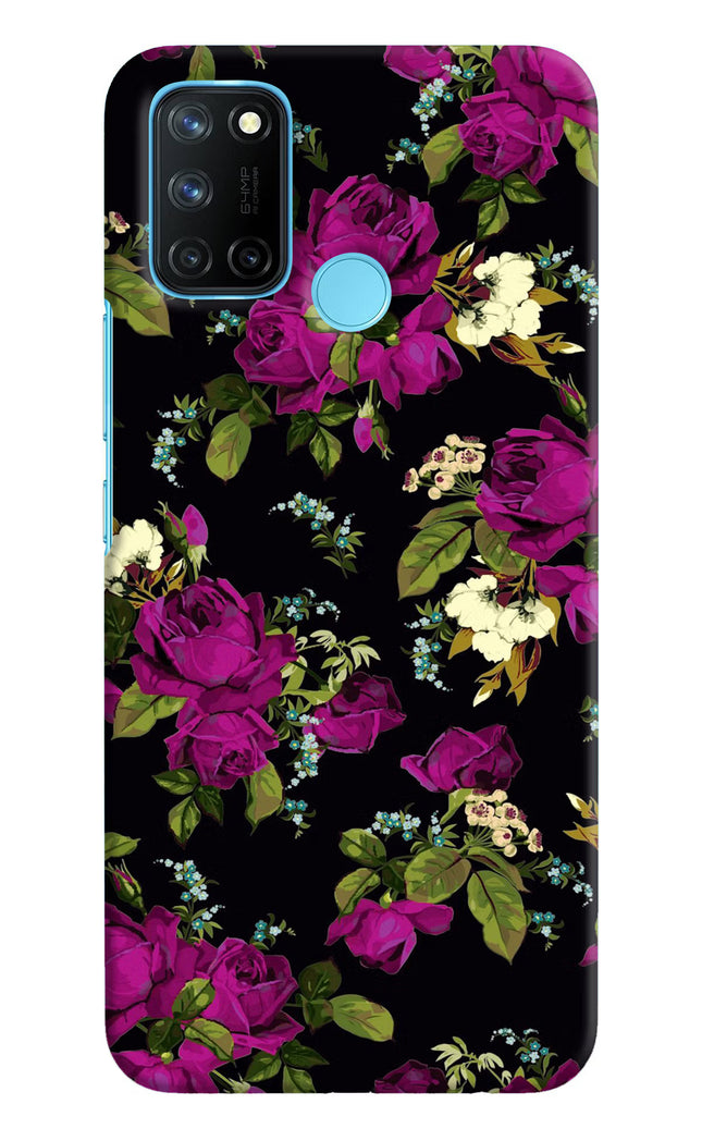 Flowers Realme C17/Realme 7i Hard Case Back Cover by Casekaro