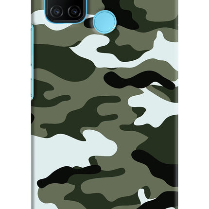 Camouflage Realme C17/Realme 7i Hard Case Back Cover by Casekaro