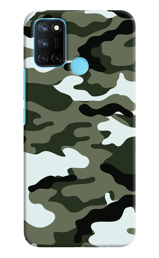 Camouflage Realme C17/Realme 7i Hard Case Back Cover by Casekaro