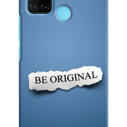 Be Original Realme C17/Realme 7i Hard Case Back Cover by Casekaro