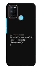 Life Motto Code Realme C17/Realme 7i Hard Case Back Cover by Casekaro