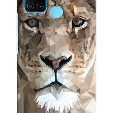 Lion Art Realme C17/Realme 7i Hard Case Back Cover by Casekaro