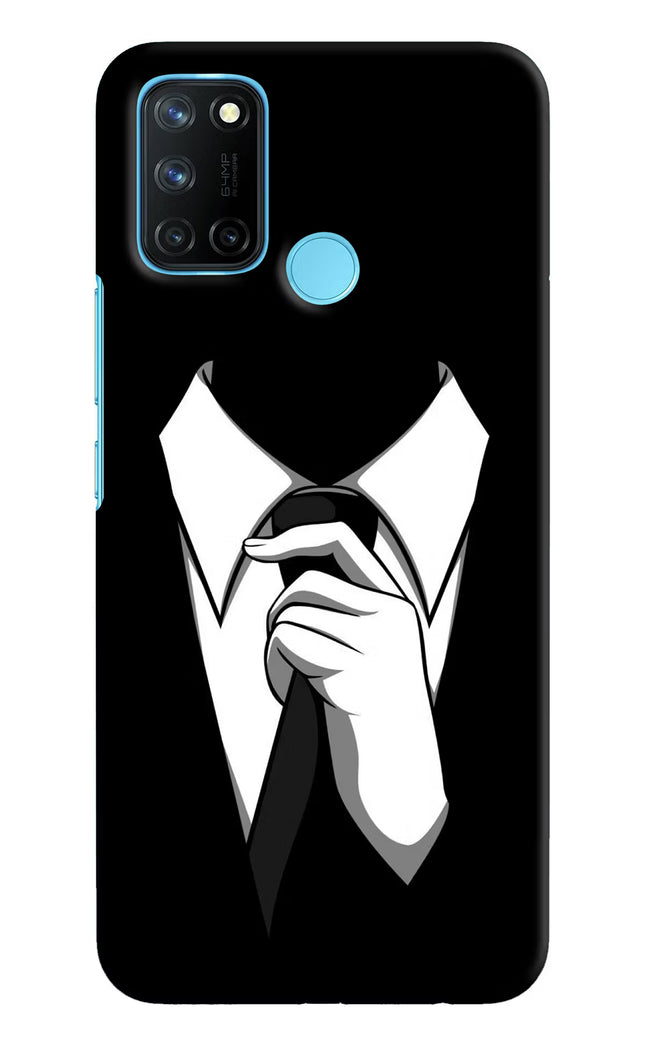 Black Tie Realme C17/Realme 7i Hard Case Back Cover by Casekaro