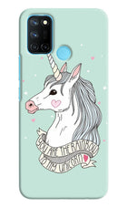 Unicorn Wallpaper Realme C17/Realme 7i Hard Case Back Cover by Casekaro