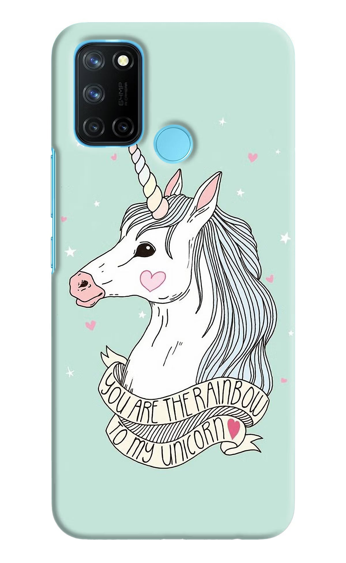 Unicorn Wallpaper Realme C17/Realme 7i Hard Case Back Cover by Casekaro