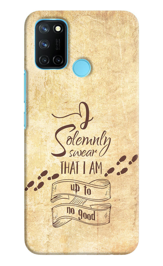 I Solemnly swear that i up to no good Realme C17/Realme 7i Hard Case Back Cover by Casekaro