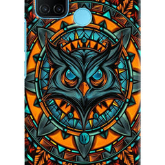 Angry Owl Art Realme C17/Realme 7i Hard Case Back Cover by Casekaro