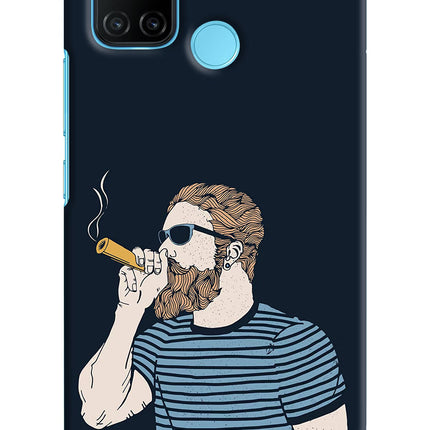 Smoking Realme C17/Realme 7i Hard Case Back Cover by Casekaro
